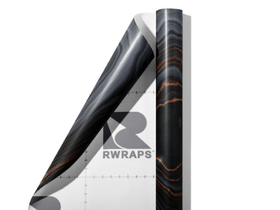 Black Ice Gemstone Wrap Film Sheets~Rwraps Series 914 Black Ice Gemstone Scrolled Sheet~3