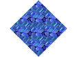 Black Light Cityscape Vinyl Wrap Pattern