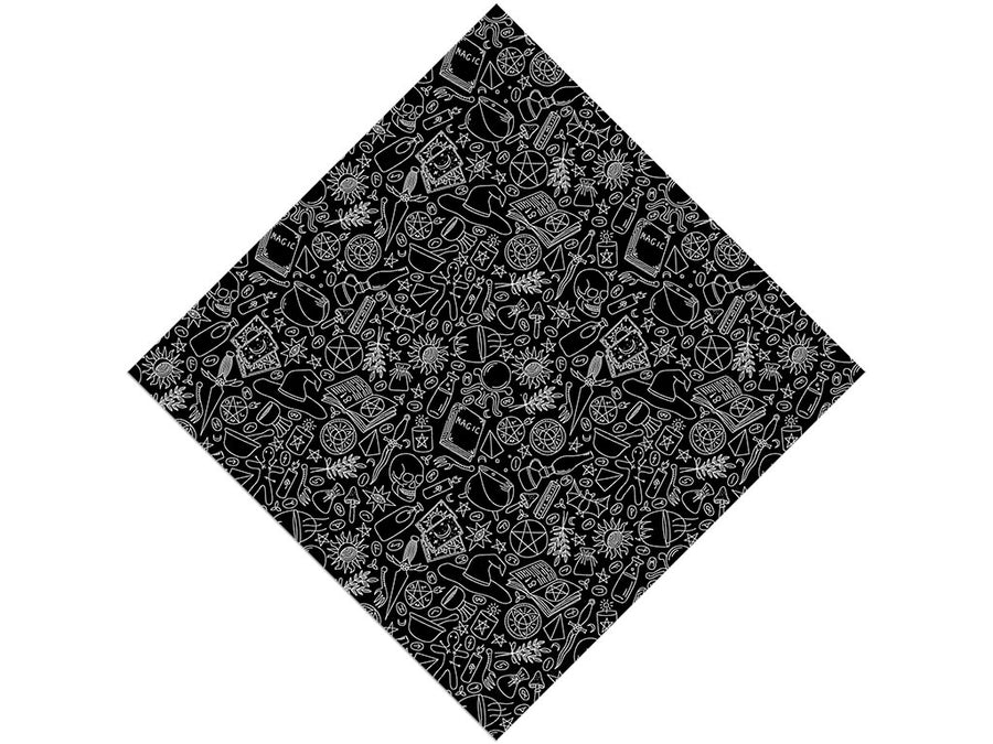 Black Magic Witch Vinyl Wrap Pattern