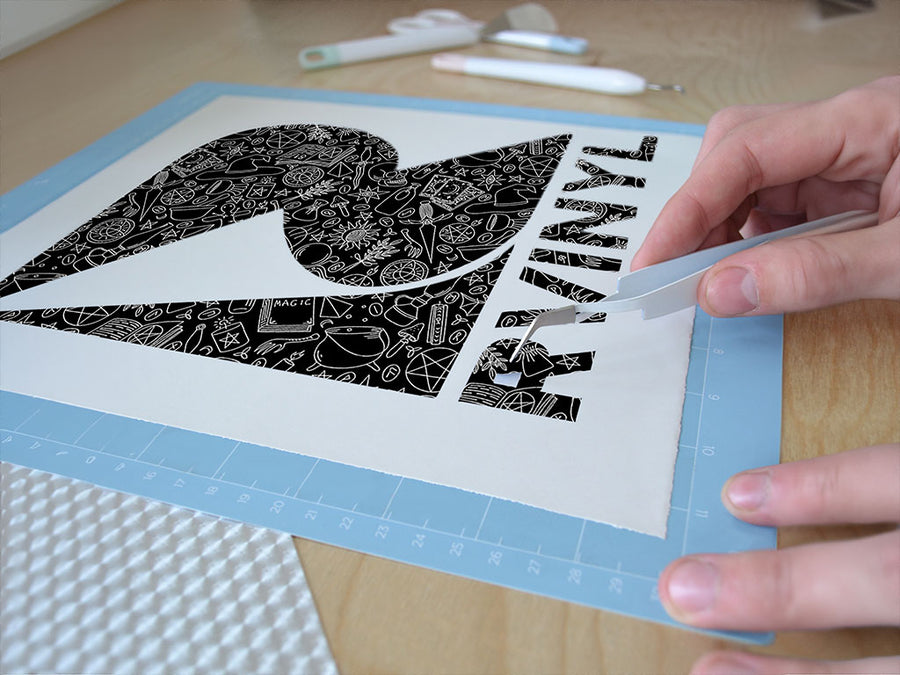 black magic horror Easy Weed Craft Vinyl