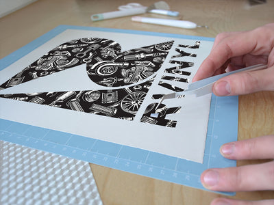 black motor gearhead Easy Weed Craft Vinyl