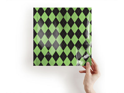 black olive argyle Craft Sheets