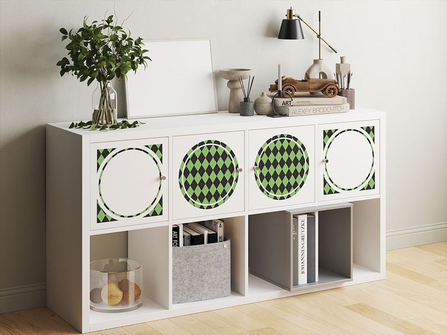 black olive argyle DIY Furniture Stickers