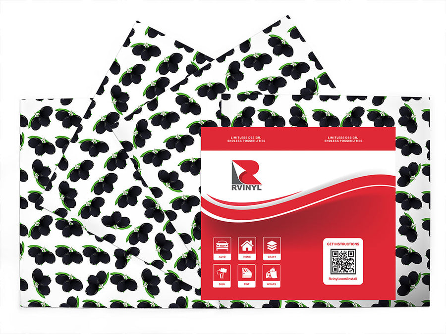 black olives greco roman Craft Vinyl Sheet Pack
