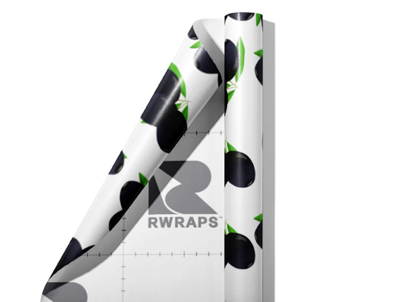 Black Olives Greco Roman Wrap Film Sheets~Rwraps Series 914 Black Olives Greco Roman Scrolled Sheet~3