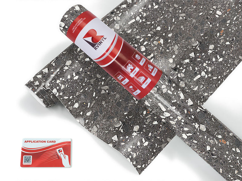 black pearl granite stone Craft Vinyl Roll