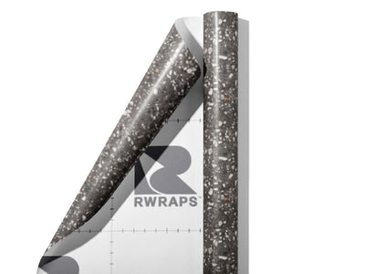 Black Pearl Granite Wrap Film Sheets~Rwraps Series 914 Black Pearl Granite Scrolled Sheet~3