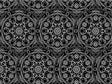 Black Polygons Mandala Vinyl Wrap Pattern~Rwraps Series 914 Digitally Printed Vinyl Wrap~0
