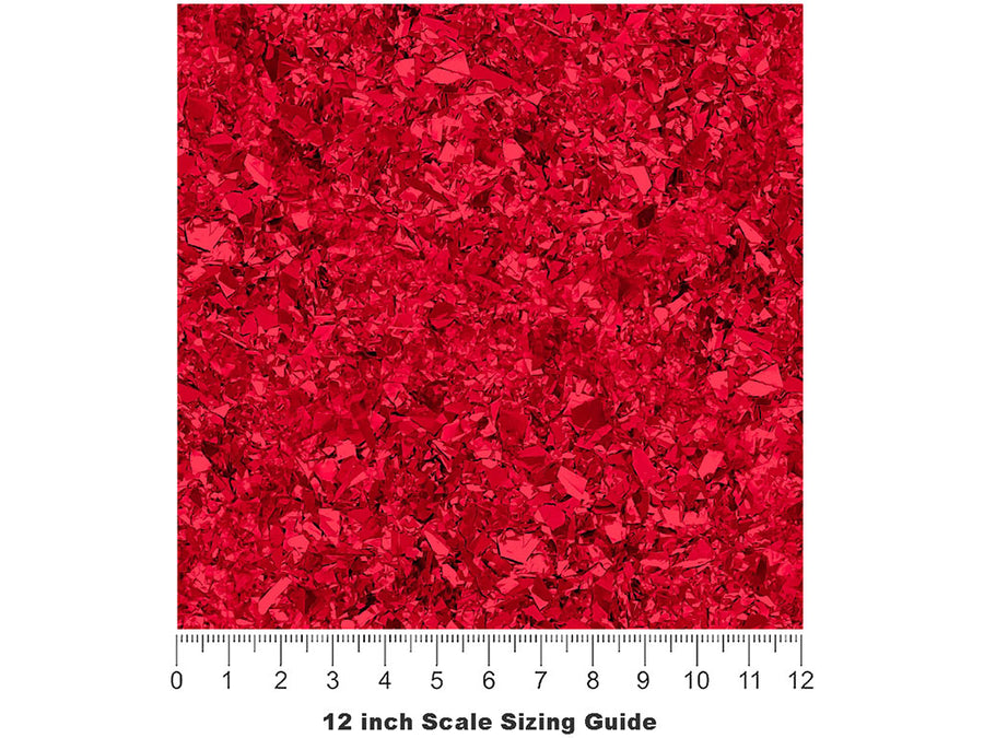 Black Prince Gemstone Vinyl Film Pattern Size 12 inch Scale~Rwraps Black Prince Gemstone Sizing Chart~2