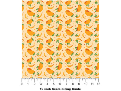 Black Rose Fruit Vinyl Film Pattern Size 12 inch Scale~Rwraps Black Rose Fruit Sizing Chart~2