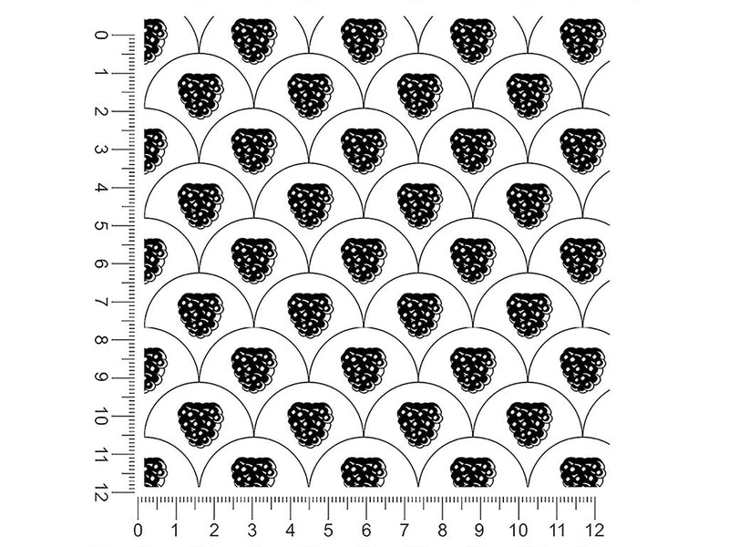 black satin fruit 1ft x 1ft Craft Sheets