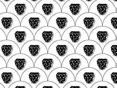 Black Satin Fruit Vinyl Wrap Pattern~Rwraps Series 914 Digitally Printed Vinyl Wrap~0