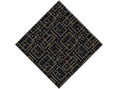 Black Shine Bling Vinyl Wrap Pattern