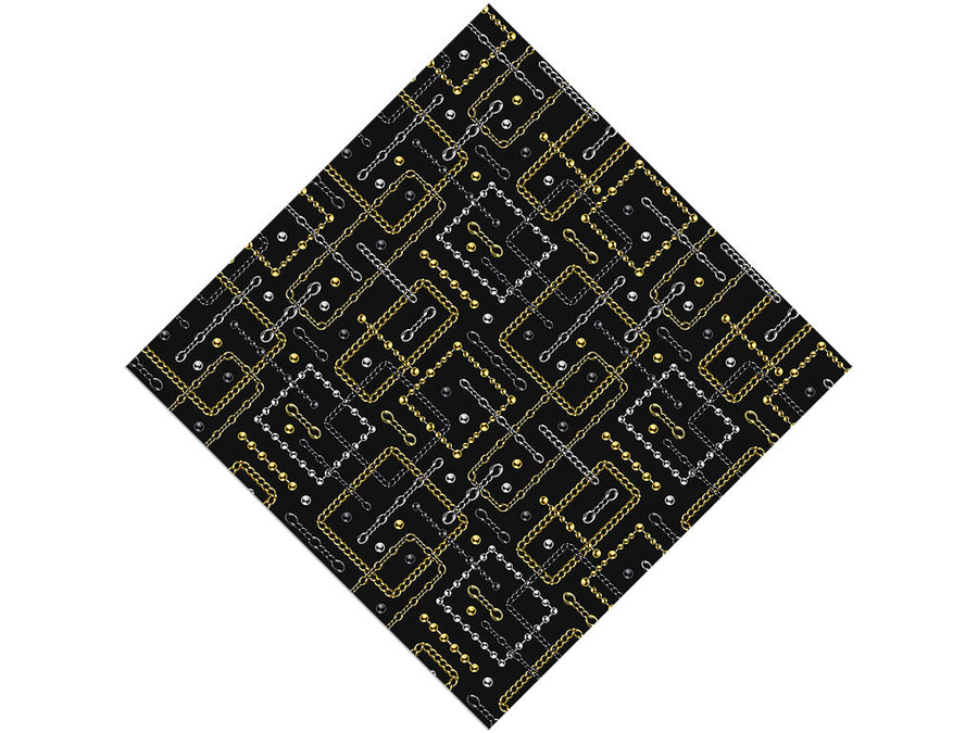 Black Shine Bling Vinyl Wrap Pattern