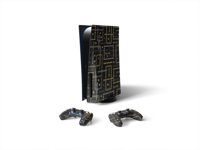 black shine bling Sony PS5 DIY Skin