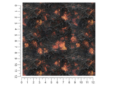black smoke lava 1ft x 1ft Craft Sheets