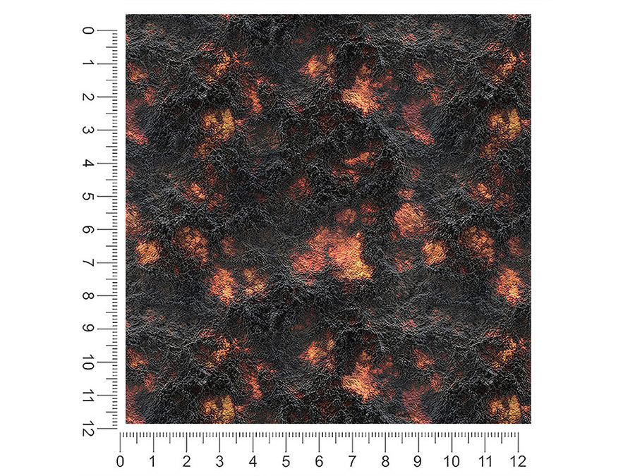black smoke lava 1ft x 1ft Craft Sheets