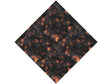 Black Smoke Lava Vinyl Wrap Pattern