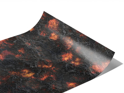 Black Smoke Lava Vinyl Wraps~Rwraps Series 914 Digitally Printed Vinyl Wrap~0