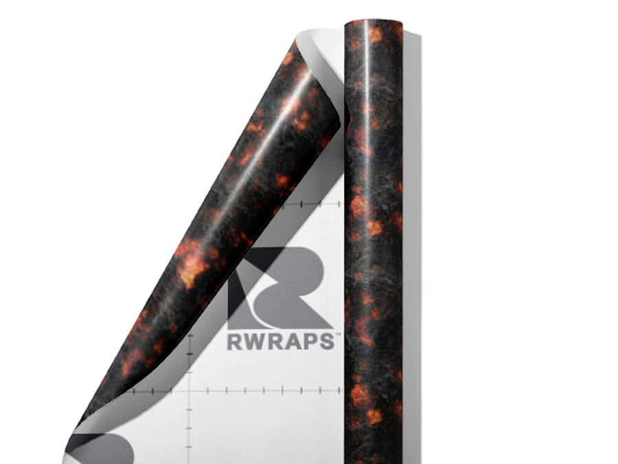 Black Smoke Lava Wrap Film Sheets~Rwraps Series 914 Black Smoke Lava Scrolled Sheet~3