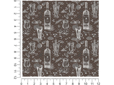 black spiced alcohol 1ft x 1ft Craft Sheets