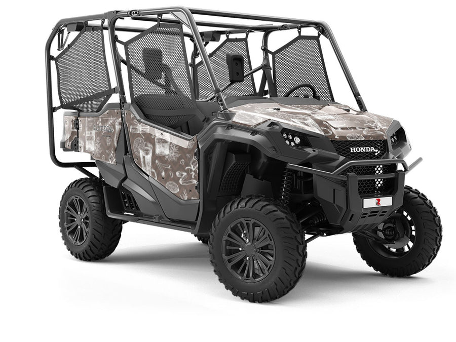 Black Spiced Alcohol Utility Vehicle Vinyl Wrap