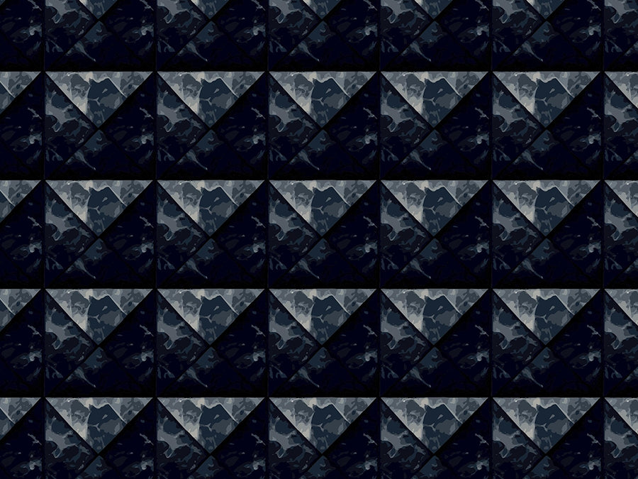 Black Square Tile Vinyl Wrap Pattern~Rwraps Series 914 Digitally Printed Vinyl Wrap~0