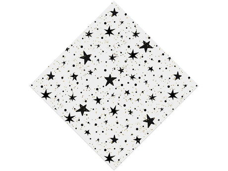 Black Starlight Astrology Vinyl Wrap Pattern