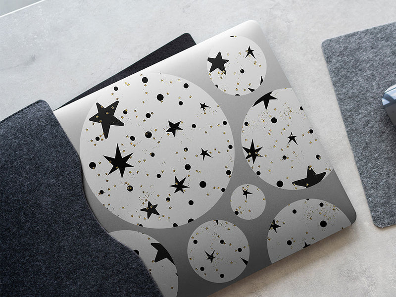 black starlight astrology DIY Laptop Stickers