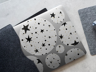 black starlight astrology DIY Laptop Stickers
