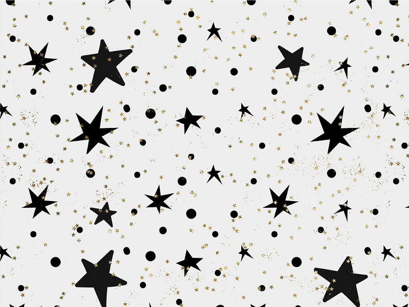 Black Starlight Astrology Vinyl Wrap Pattern~Rwraps Series 914 Digitally Printed Vinyl Wrap~0