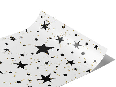 Black Starlight Astrology Vinyl Wraps~Rwraps Series 914 Digitally Printed Vinyl Wrap~0