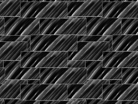 Black Tile Vinyl Wrap Pattern~Rwraps Series 914 Digitally Printed Vinyl Wrap~0