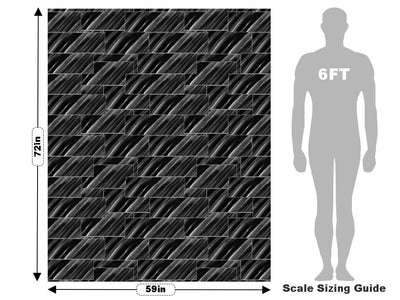 Black Tile Vehicle Wrap Scale~Rwraps Series 914 Black Tile Measurements~2