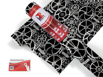 black tools steampunk Craft Vinyl Roll