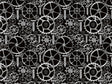 Black Tools Steampunk Vinyl Wrap Pattern~Rwraps Series 914 Digitally Printed Vinyl Wrap~0