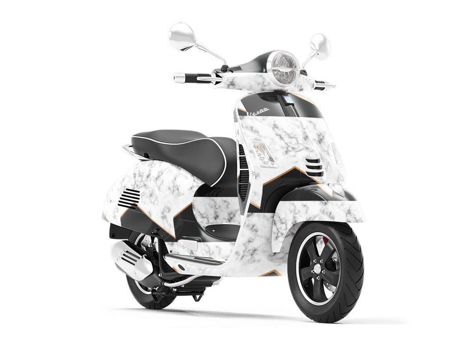 Black Touch Tile Vespa Scooter Wrap Film