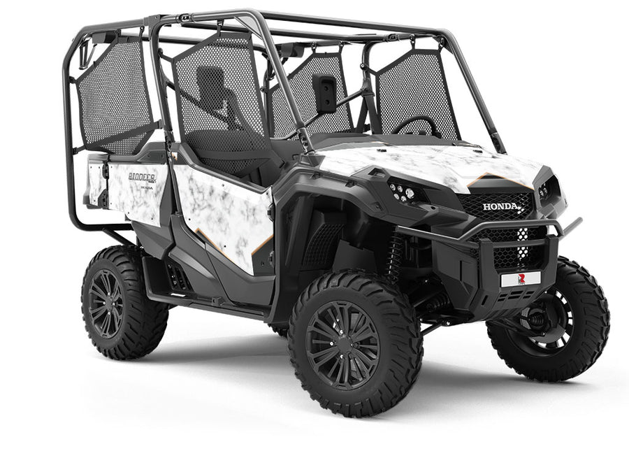 Black Touch Tile Utility Vehicle Vinyl Wrap