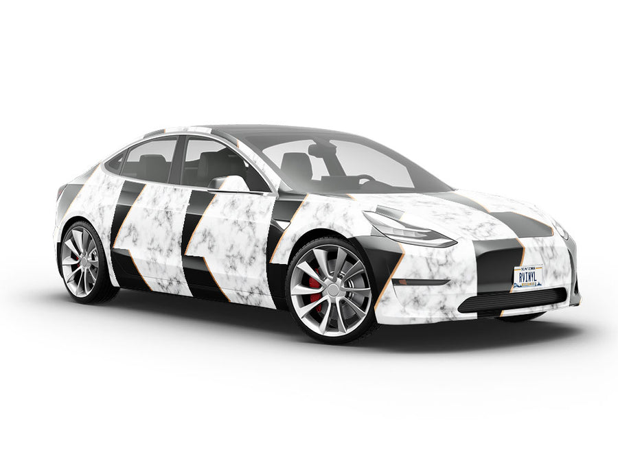 Black Touch Tile Vehicle Vinyl Wrap