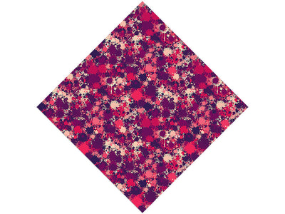 Black Velvet Paint Splatter Vinyl Wrap Pattern