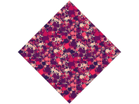 Black Velvet Paint Splatter Vinyl Wrap Pattern