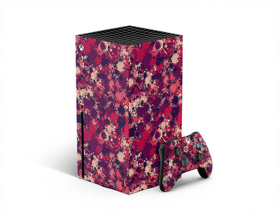 black velvet paint splatter XBOX DIY Decal