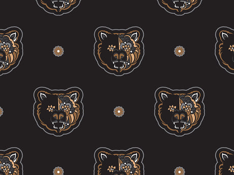 Black Vengeance Animal Vinyl Wrap Pattern~Rwraps Series 914 Digitally Printed Vinyl Wrap~0