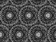Black Venn Mandala Vinyl Wrap Pattern~Rwraps Series 914 Digitally Printed Vinyl Wrap~0