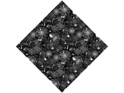 Black Webs Graffiti Vinyl Wrap Pattern