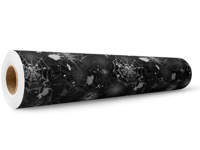 Black Webs Graffiti Wrap Film Wholesale Roll~Rwraps Series 914 Digitally Printed Vinyl Roll~5