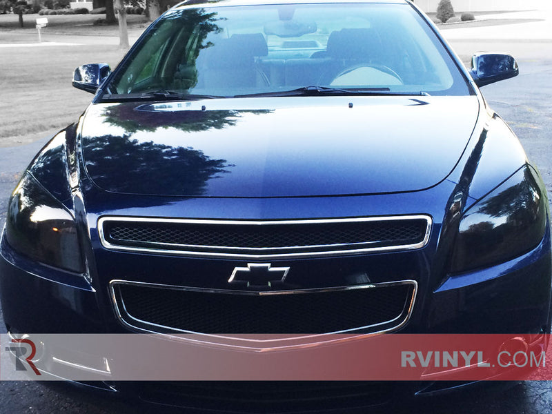 Chevy Malibu with Blackout Headlight Wraps