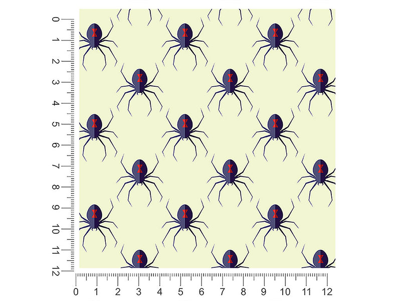 blackest widows bug 1ft x 1ft Craft Sheets