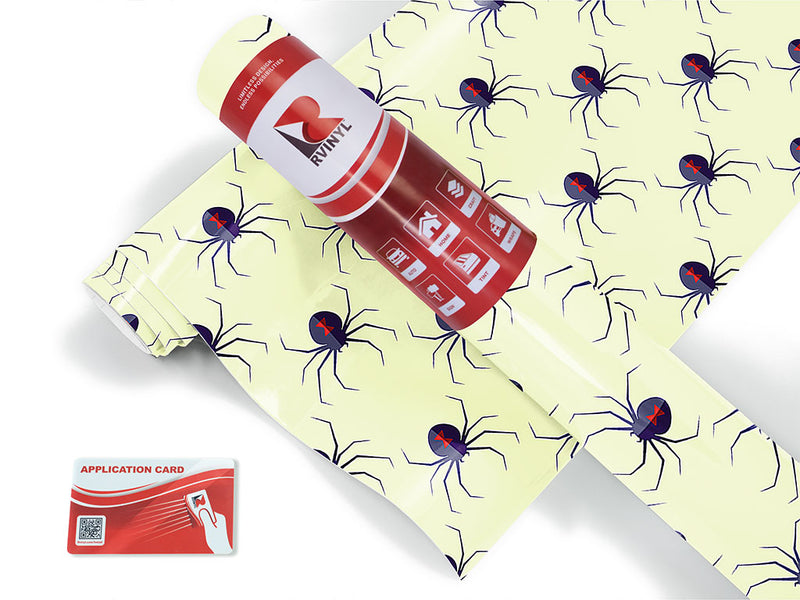 blackest widows bug Craft Vinyl Roll