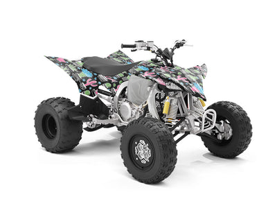 Blacklight Bonanza Cacti ATV Wrapping Vinyl